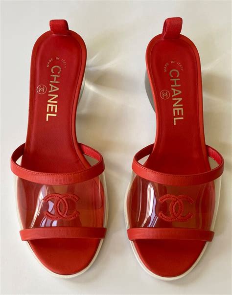 clear chanel slides dupes|chanel female slides.